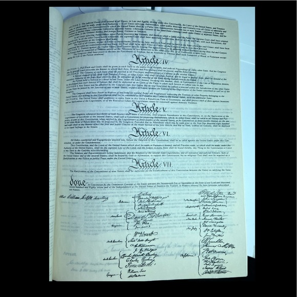 1963 The Liberty Collection ~ Historic American Political Writings on Parchment - Picture 6 of 12